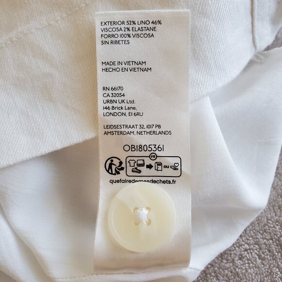 Maeve White Mini Skirt size small - Picture 8 of 15